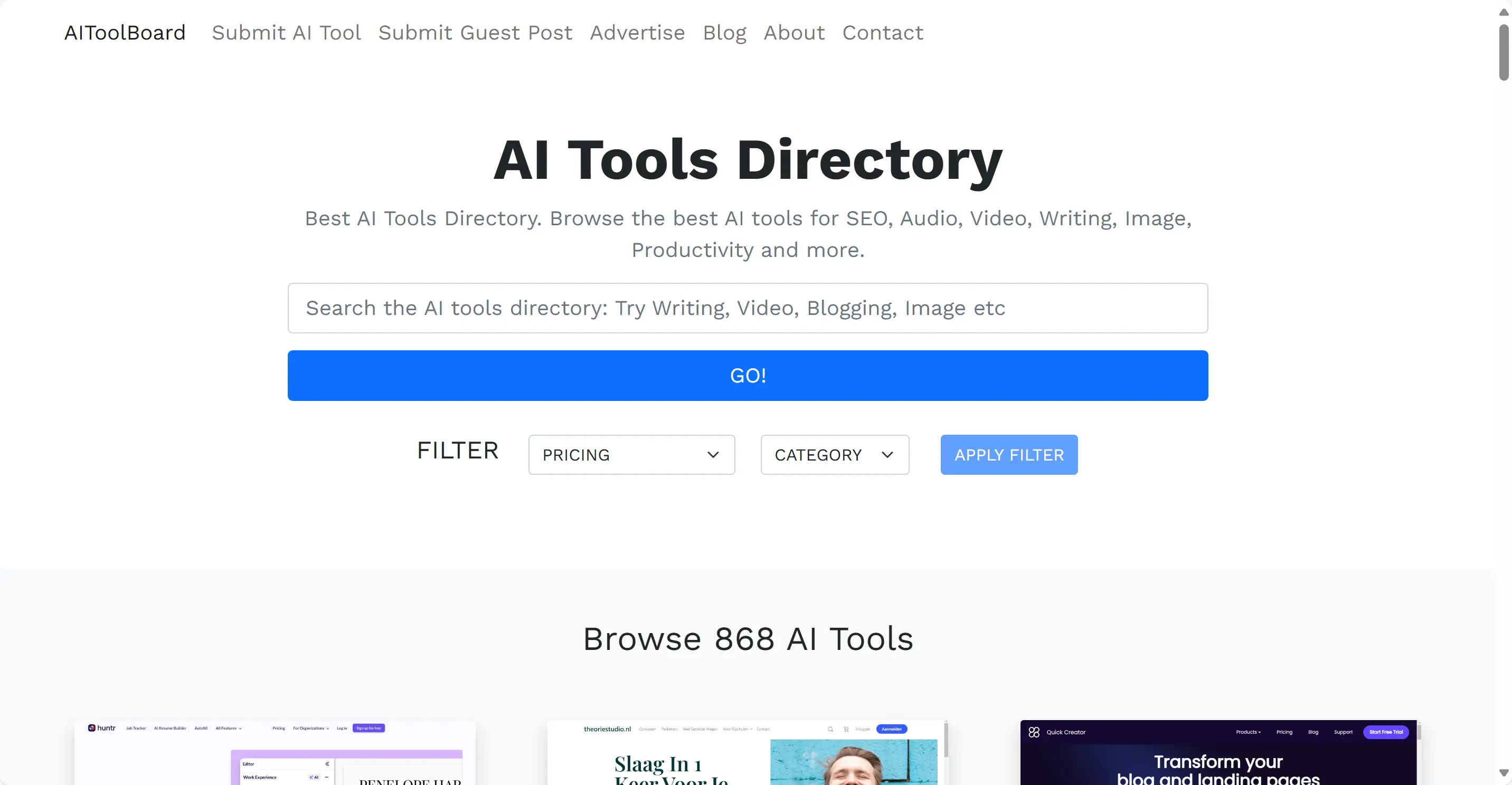 AI ToolBoard