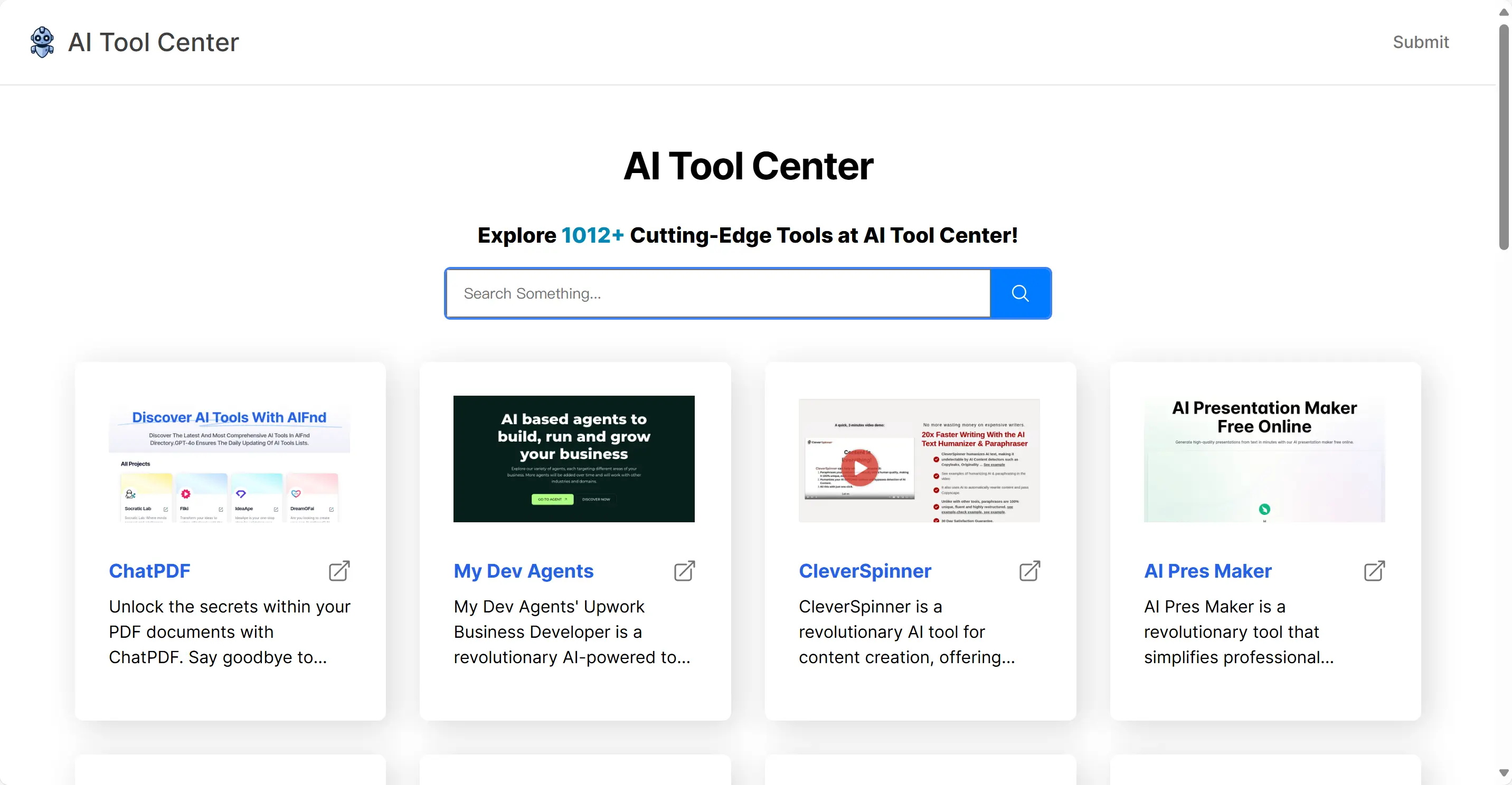AI Tool Center AI Tool Center