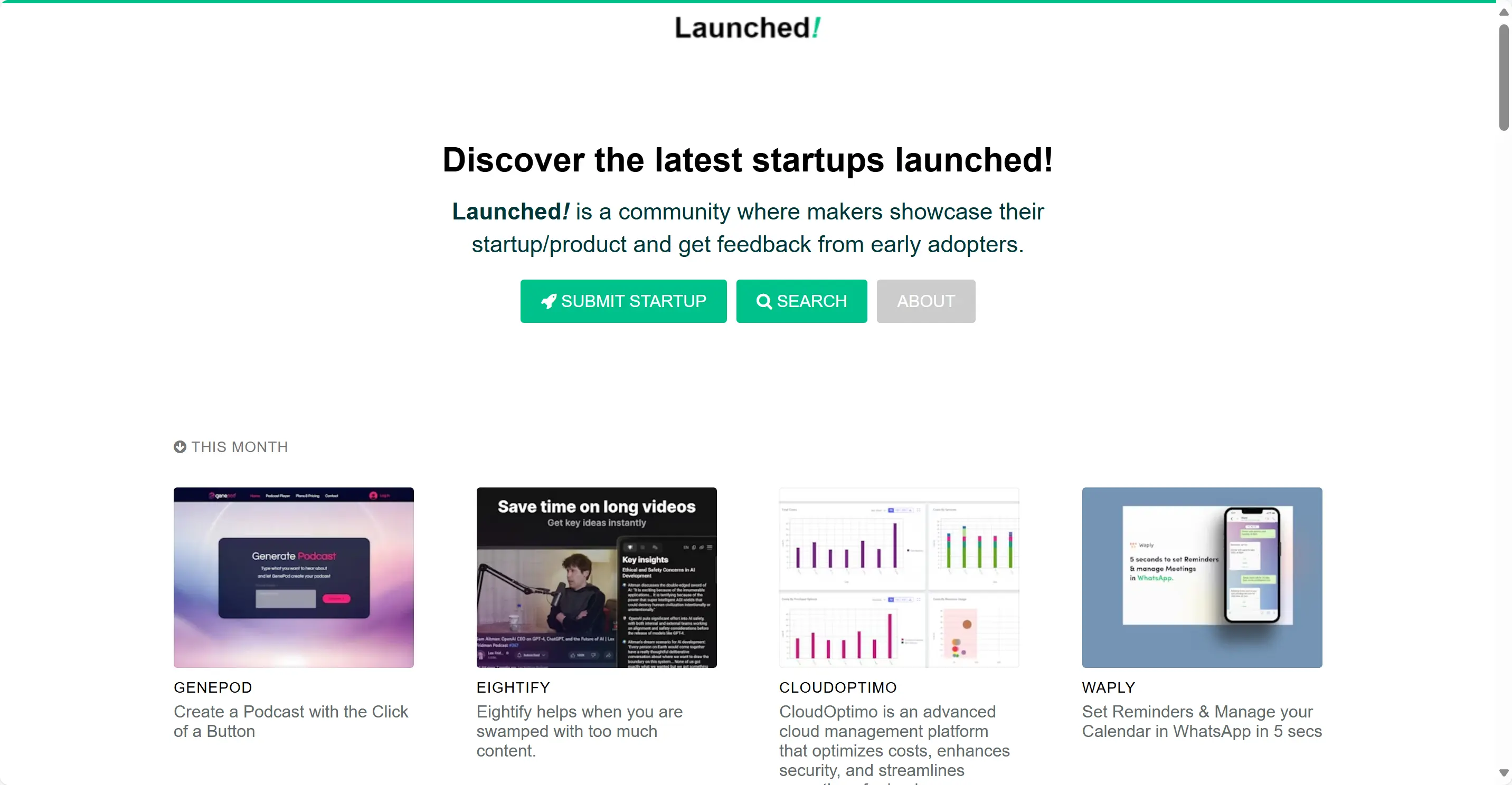 Launched!