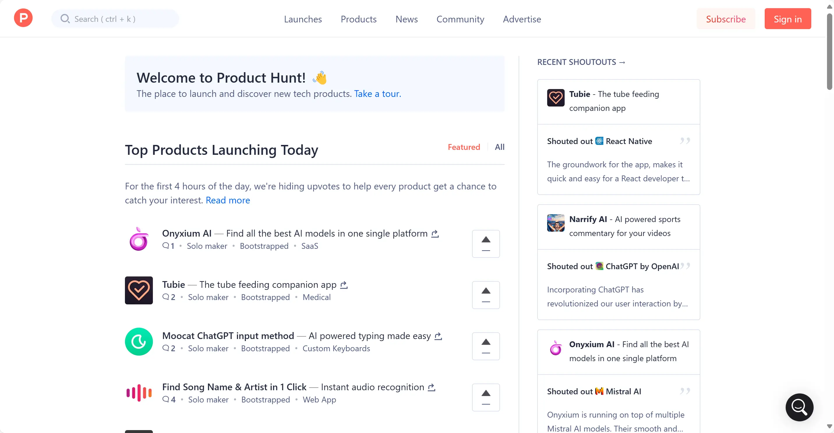 Product Hunt