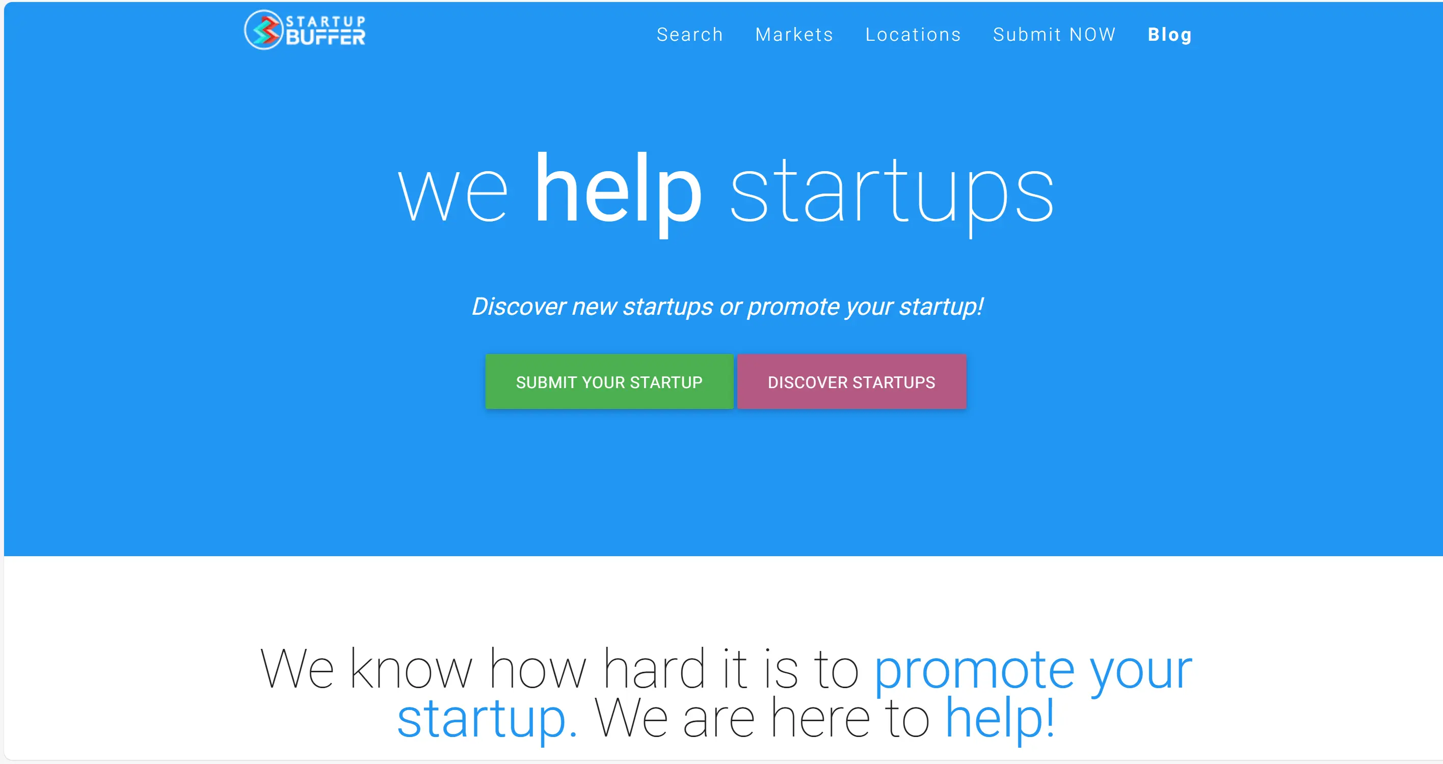 Startup Buffer
